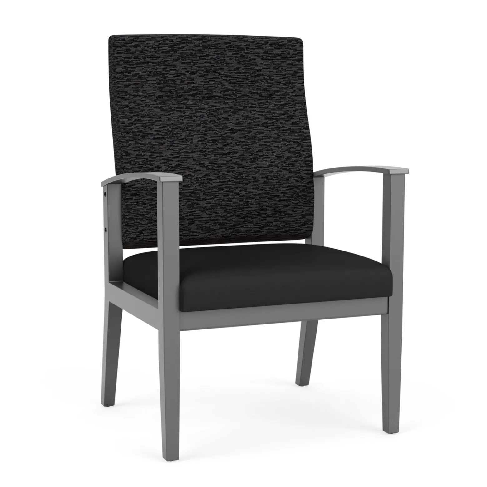 Mason Street Wood Oversize Patient Chair in Standard Upholstery