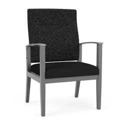 Mason Street Wood Oversize Patient Chair in Standard Upholstery