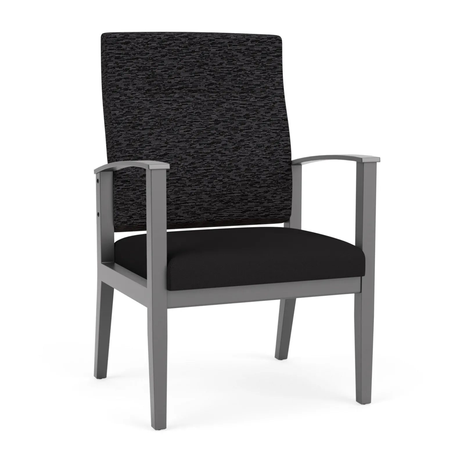 Mason Street Wood Oversize Patient Chair in Standard Upholstery