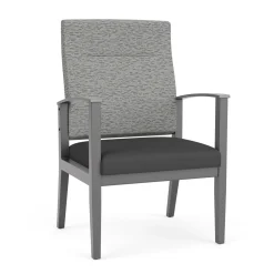 Mason Street Wood Oversize Patient Chair in Standard Upholstery