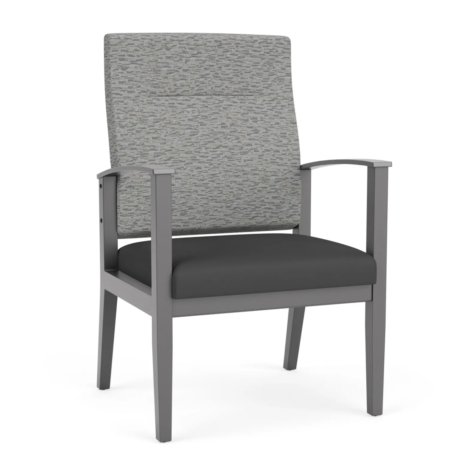 Mason Street Wood Oversize Patient Chair in Standard Upholstery