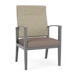 Mason Street Wood Oversize Patient Chair in Standard Upholstery