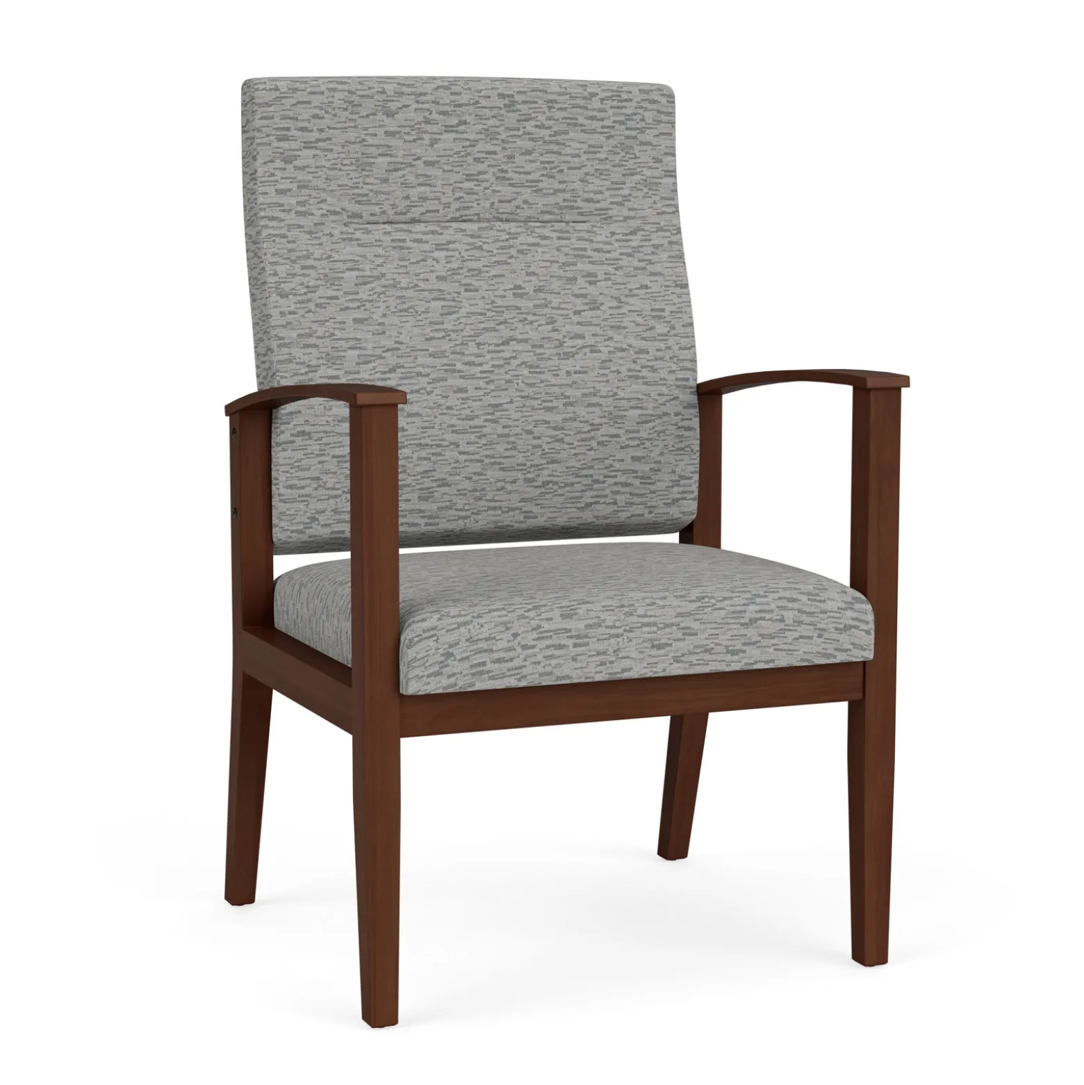 Mason Street Wood Oversize Patient Chair in Standard Upholstery
