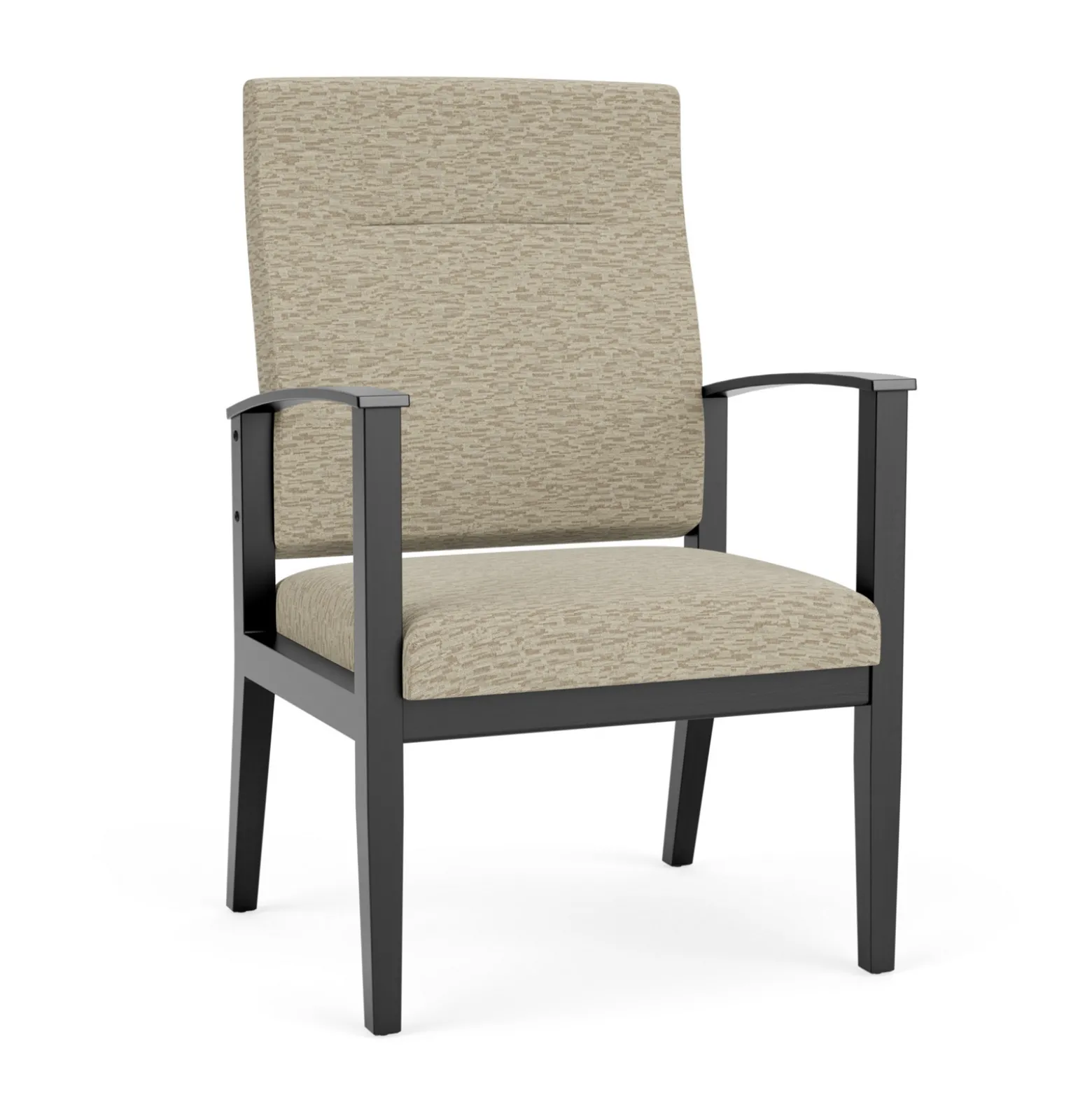 Mason Street Wood Oversize Patient Chair in Standard Upholstery