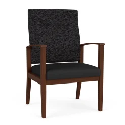 Mason Street Wood Oversize Patient Chair in Standard Upholstery