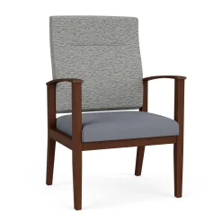 Mason Street Wood Oversize Patient Chair in Standard Upholstery