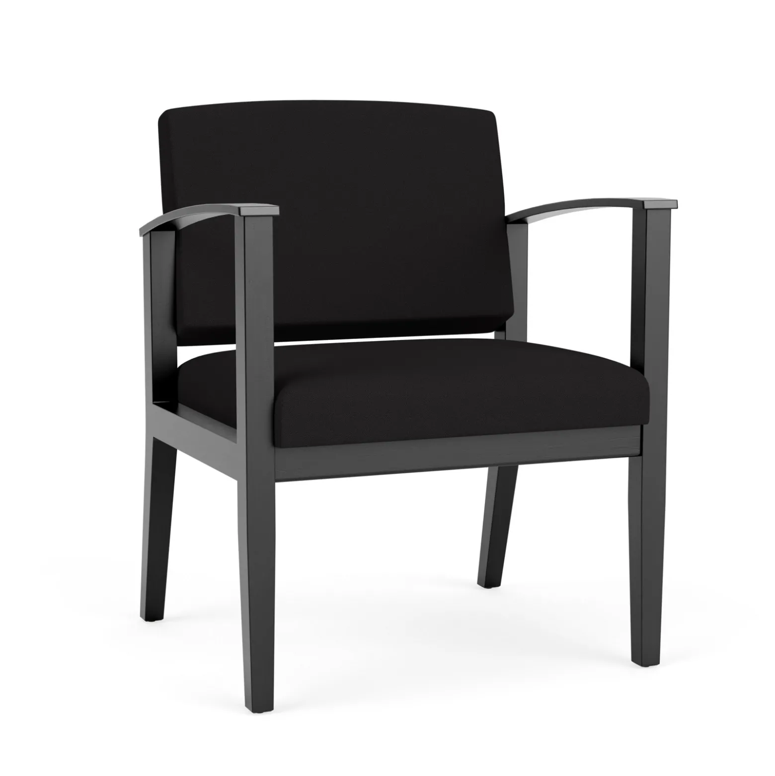 Mason Street Wood Oversized Guest Chair in Standard Upholstery