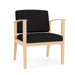 Mason Street Wood Oversized Guest Chair in Standard Upholstery