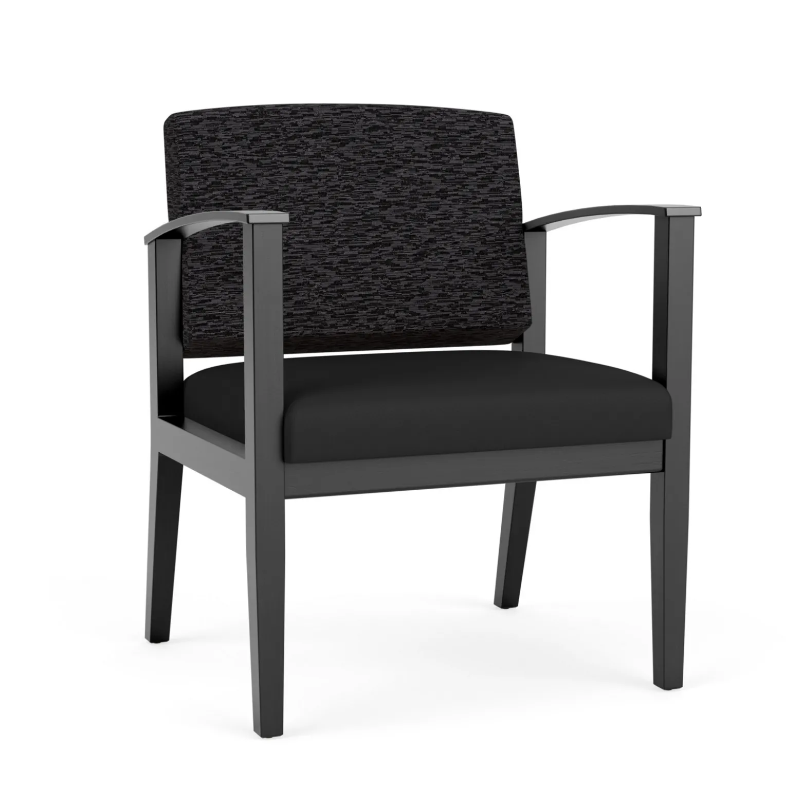 Mason Street Wood Oversized Guest Chair in Standard Upholstery