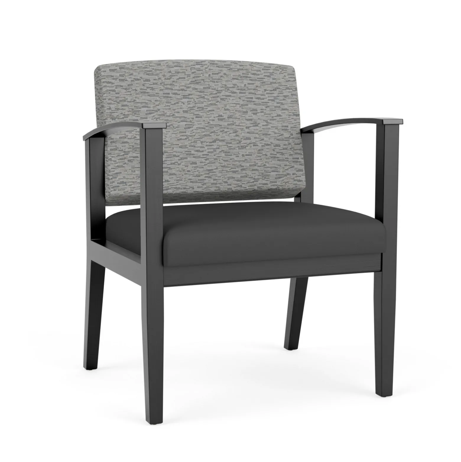 Mason Street Wood Oversized Guest Chair in Standard Upholstery