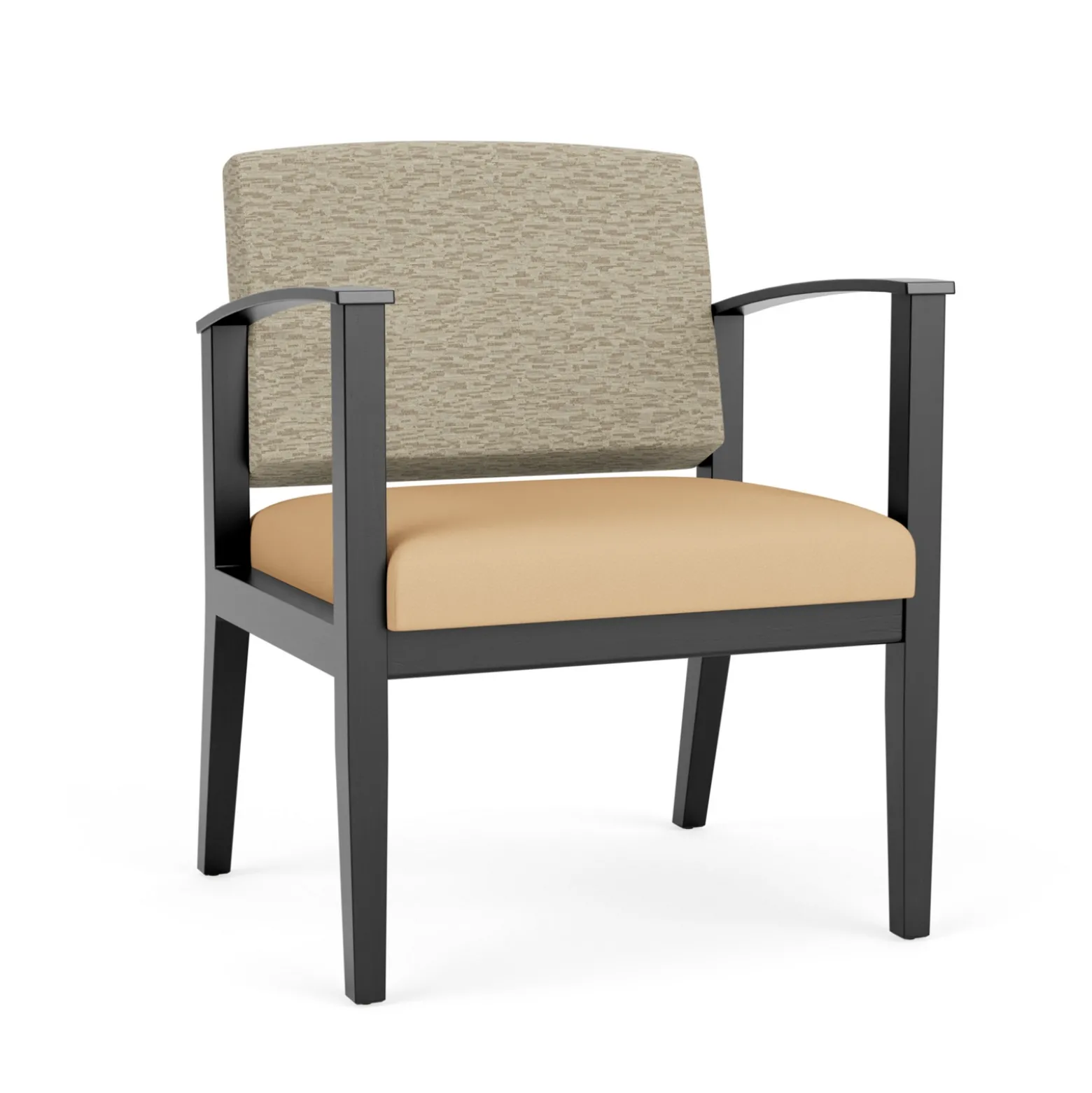 Mason Street Wood Oversized Guest Chair in Standard Upholstery