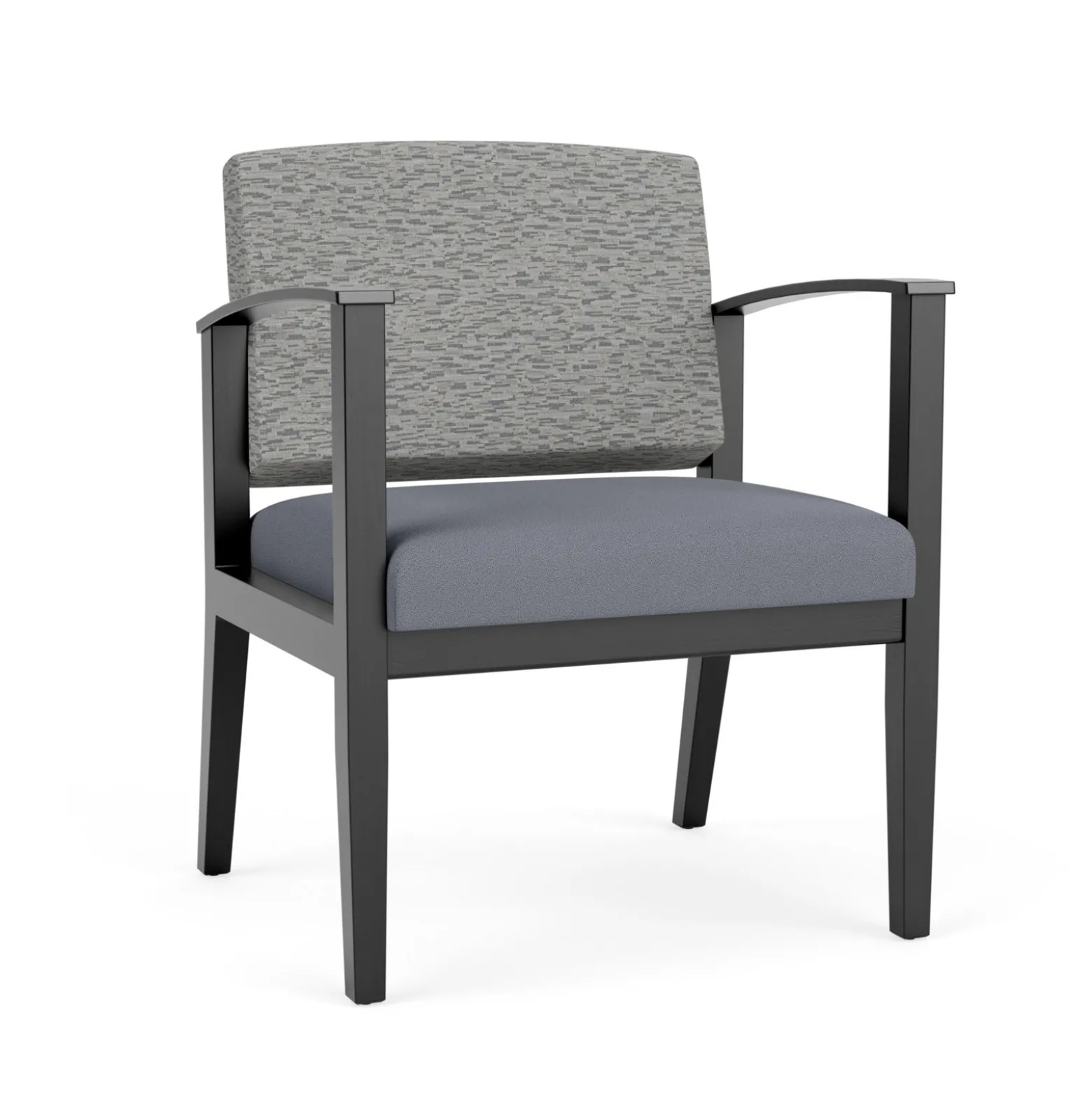 Mason Street Wood Oversized Guest Chair in Standard Upholstery