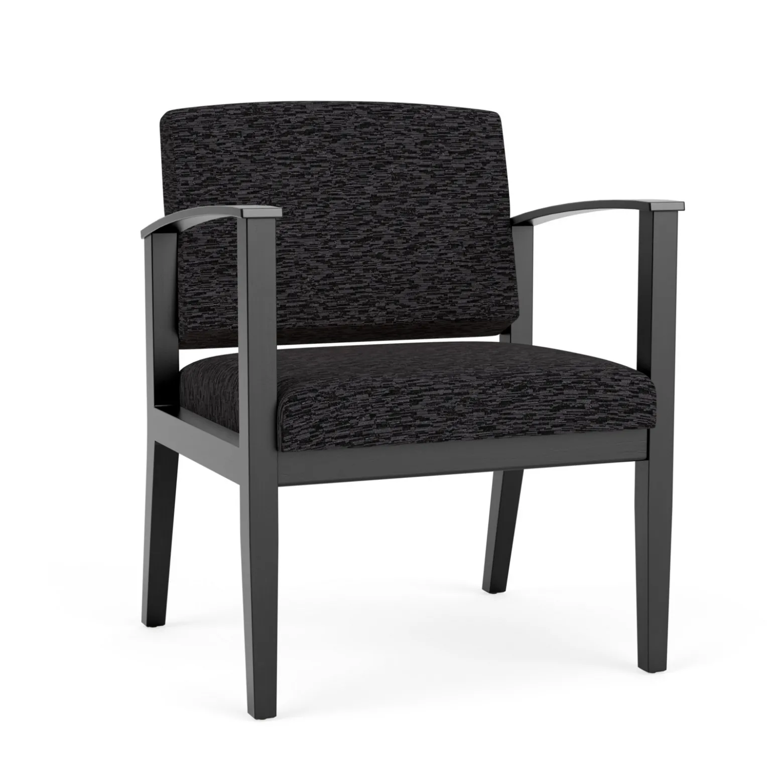 Mason Street Wood Oversized Guest Chair in Standard Upholstery