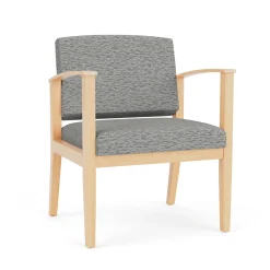 Mason Street Wood Oversized Guest Chair in Standard Upholstery