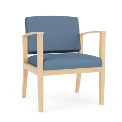 Mason Street Wood Oversized Guest Chair in Standard Upholstery