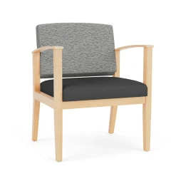 Mason Street Wood Oversized Guest Chair in Standard Upholstery