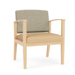 Mason Street Wood Oversized Guest Chair in Standard Upholstery