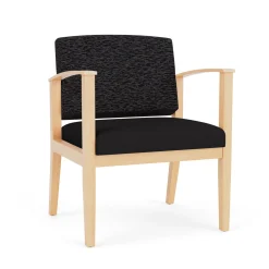 Mason Street Wood Oversized Guest Chair in Standard Upholstery