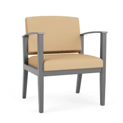 Mason Street Wood Oversized Guest Chair in Standard Upholstery