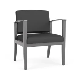 Mason Street Wood Oversized Guest Chair in Standard Upholstery