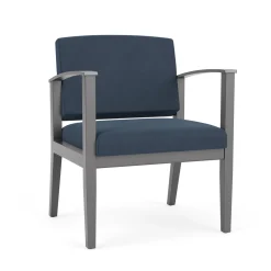 Mason Street Wood Oversized Guest Chair in Standard Upholstery