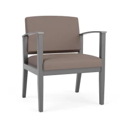 Mason Street Wood Oversized Guest Chair in Standard Upholstery