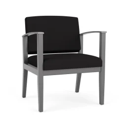 Mason Street Wood Oversized Guest Chair in Standard Upholstery