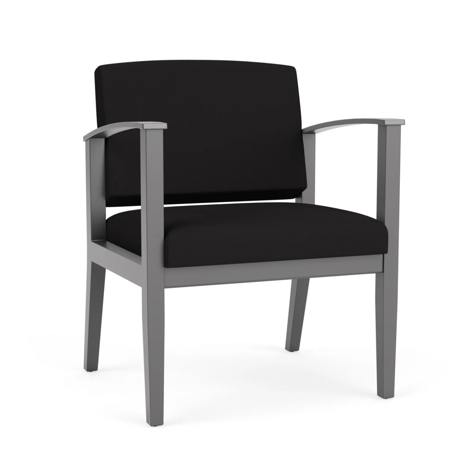 Mason Street Wood Oversized Guest Chair in Standard Upholstery