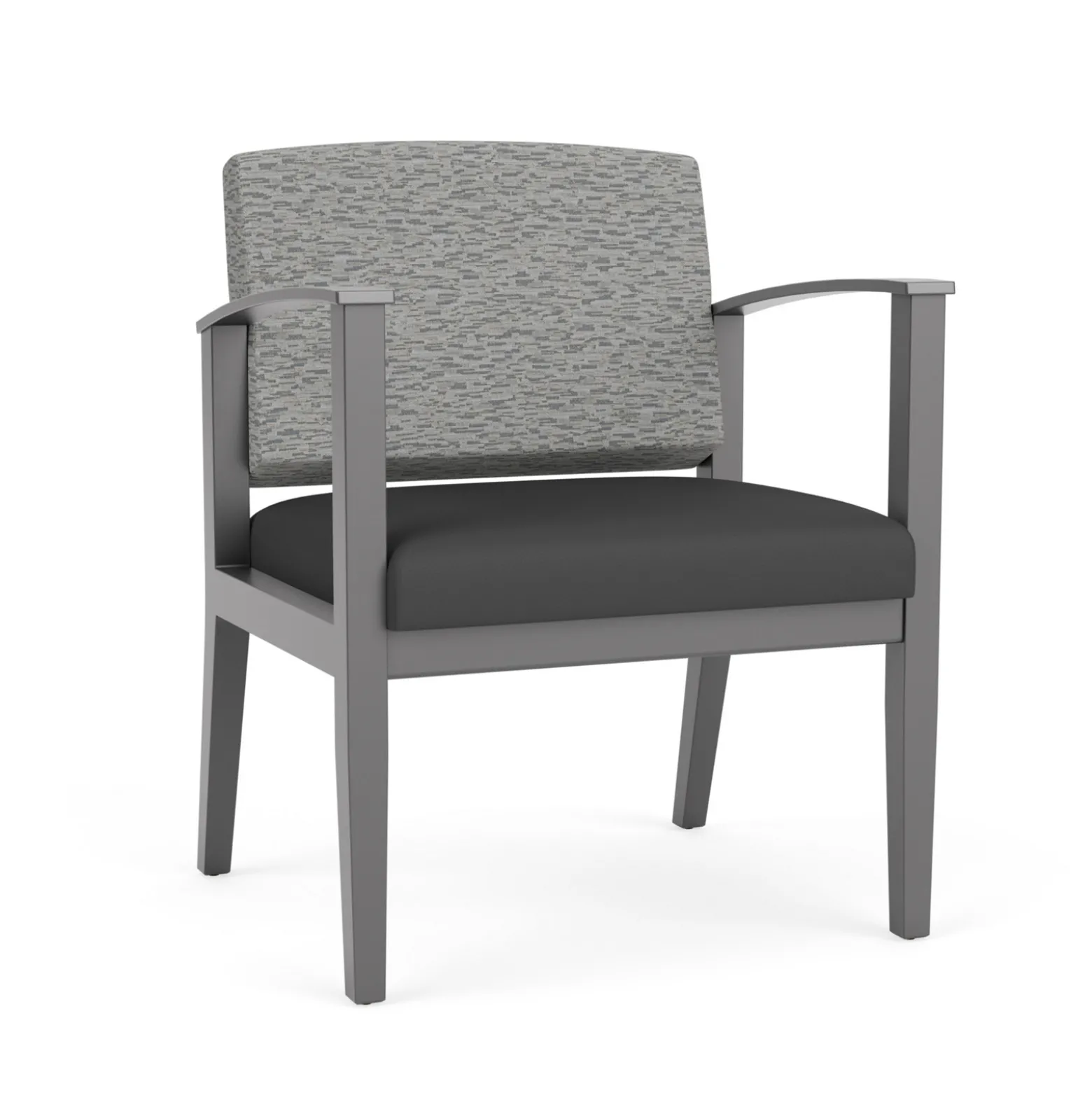 Mason Street Wood Oversized Guest Chair in Standard Upholstery