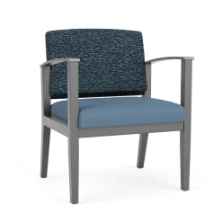 Mason Street Wood Oversized Guest Chair in Standard Upholstery