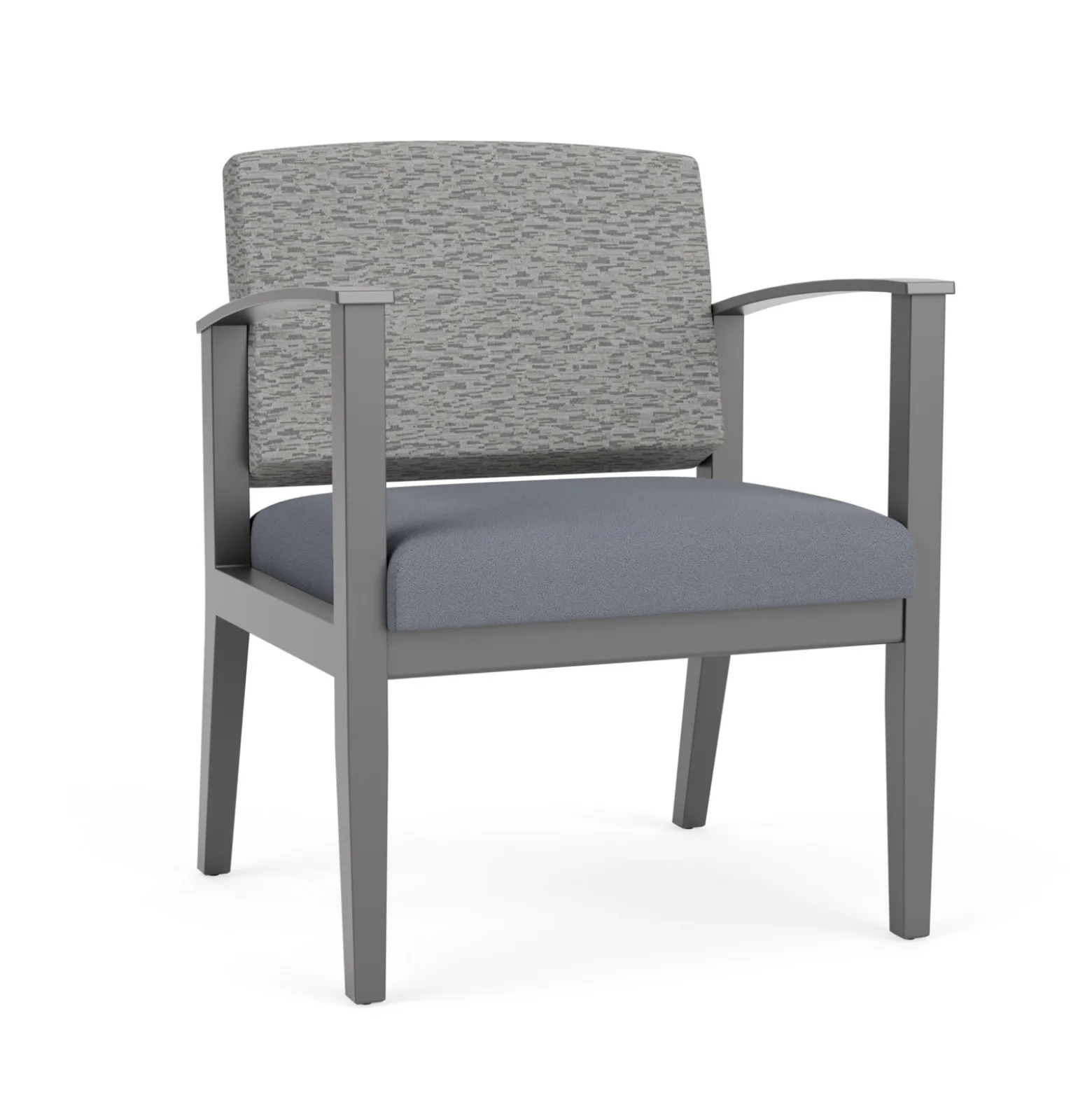 Mason Street Wood Oversized Guest Chair in Standard Upholstery