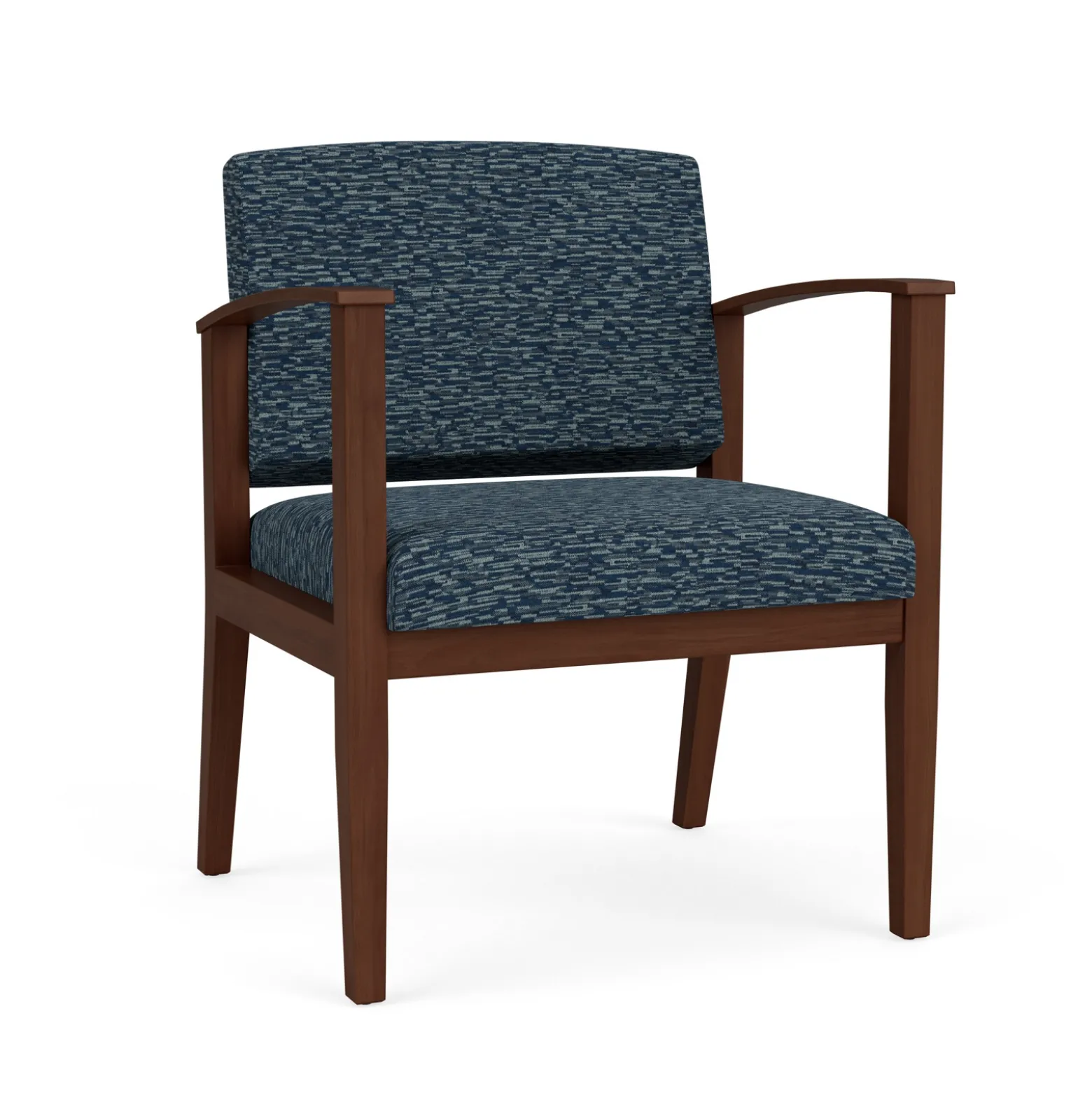 Mason Street Wood Oversized Guest Chair in Standard Upholstery