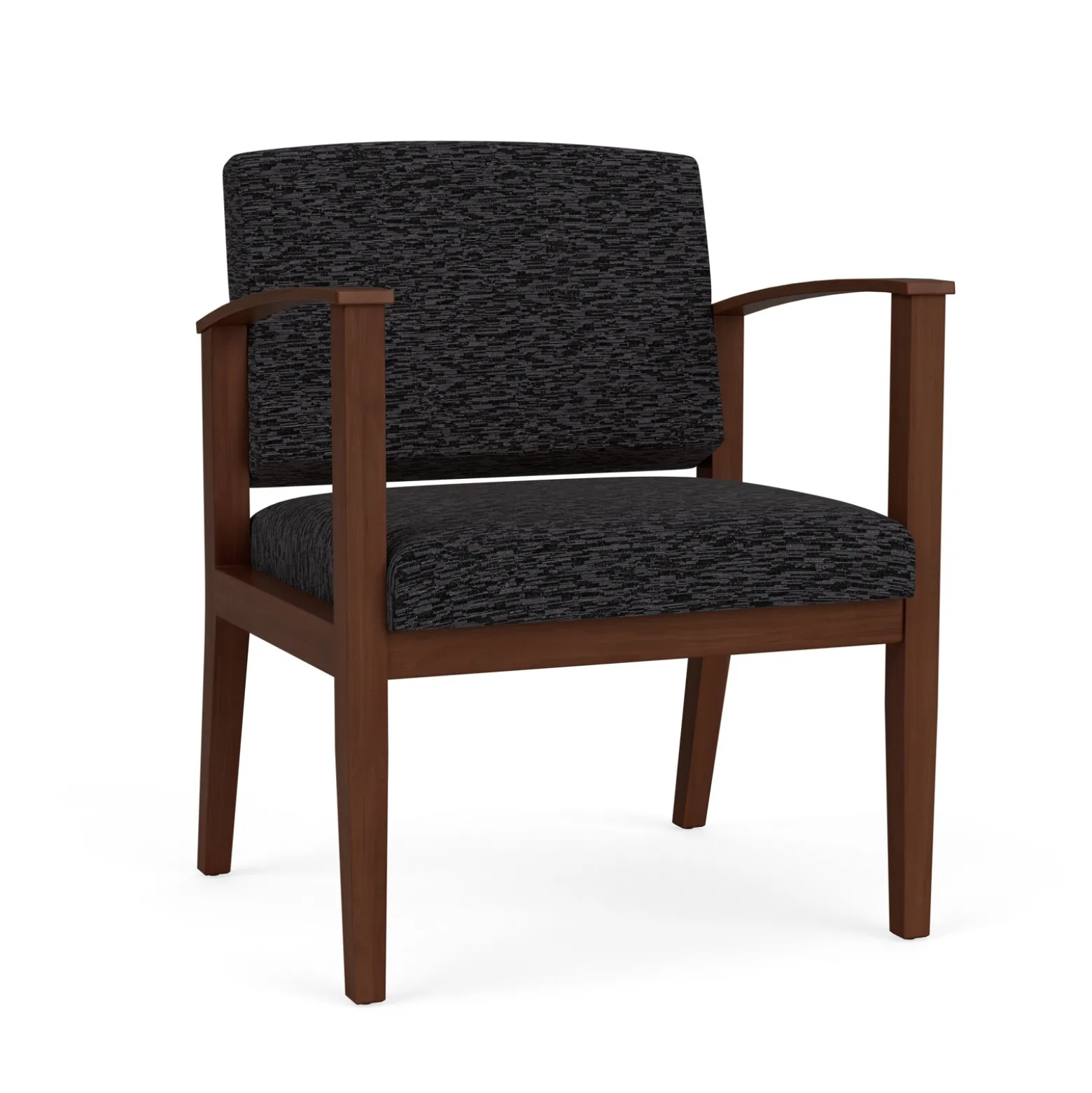 Mason Street Wood Oversized Guest Chair in Standard Upholstery