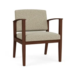 Mason Street Wood Oversized Guest Chair in Standard Upholstery