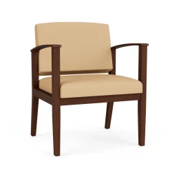 Mason Street Wood Oversized Guest Chair in Standard Upholstery