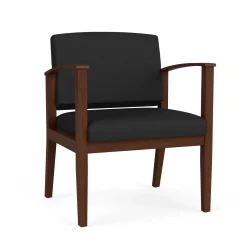 Mason Street Wood Oversized Guest Chair in Standard Upholstery