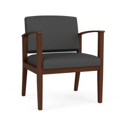 Mason Street Wood Oversized Guest Chair in Standard Upholstery