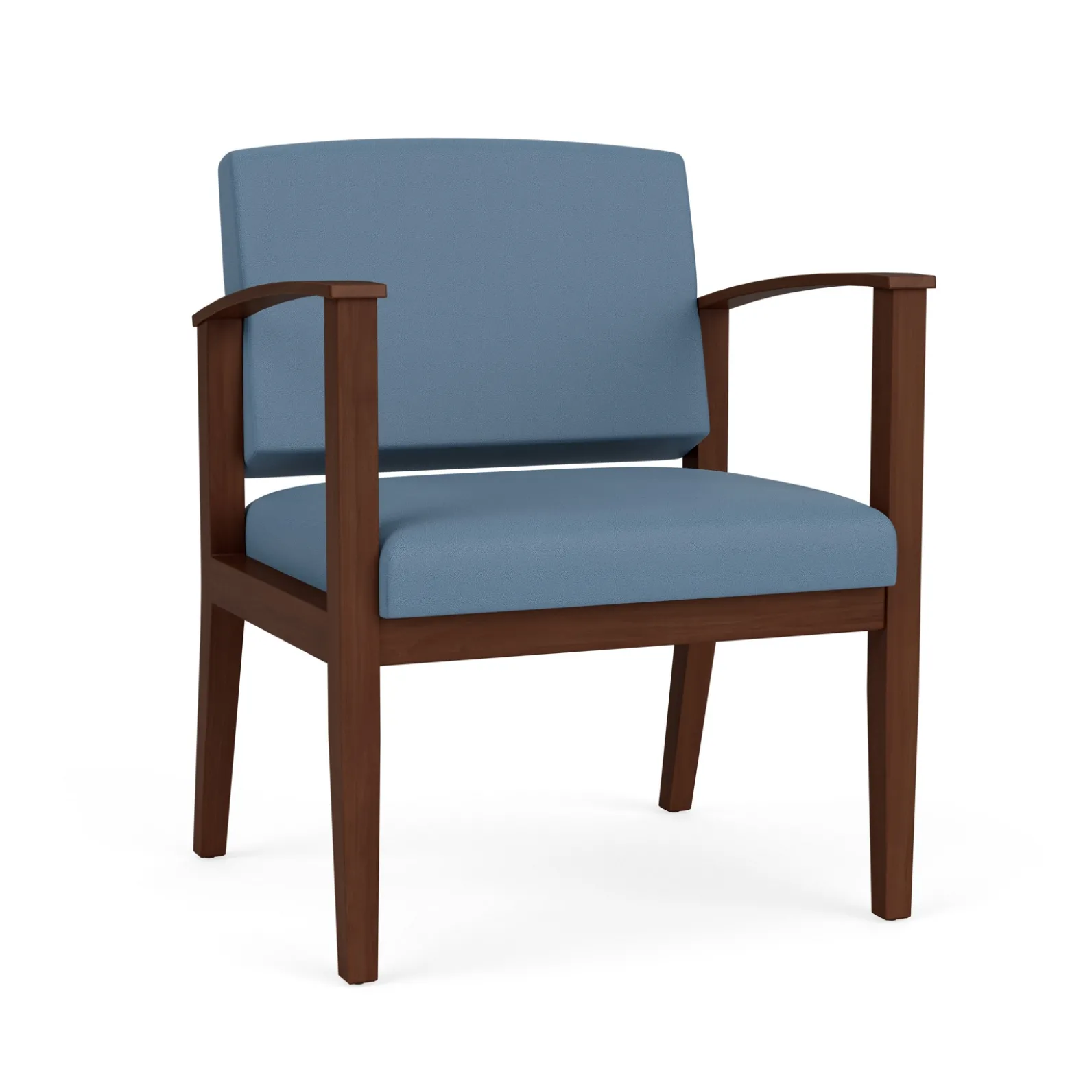 Mason Street Wood Oversized Guest Chair in Standard Upholstery
