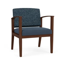 Mason Street Wood Oversized Guest Chair in Standard Upholstery