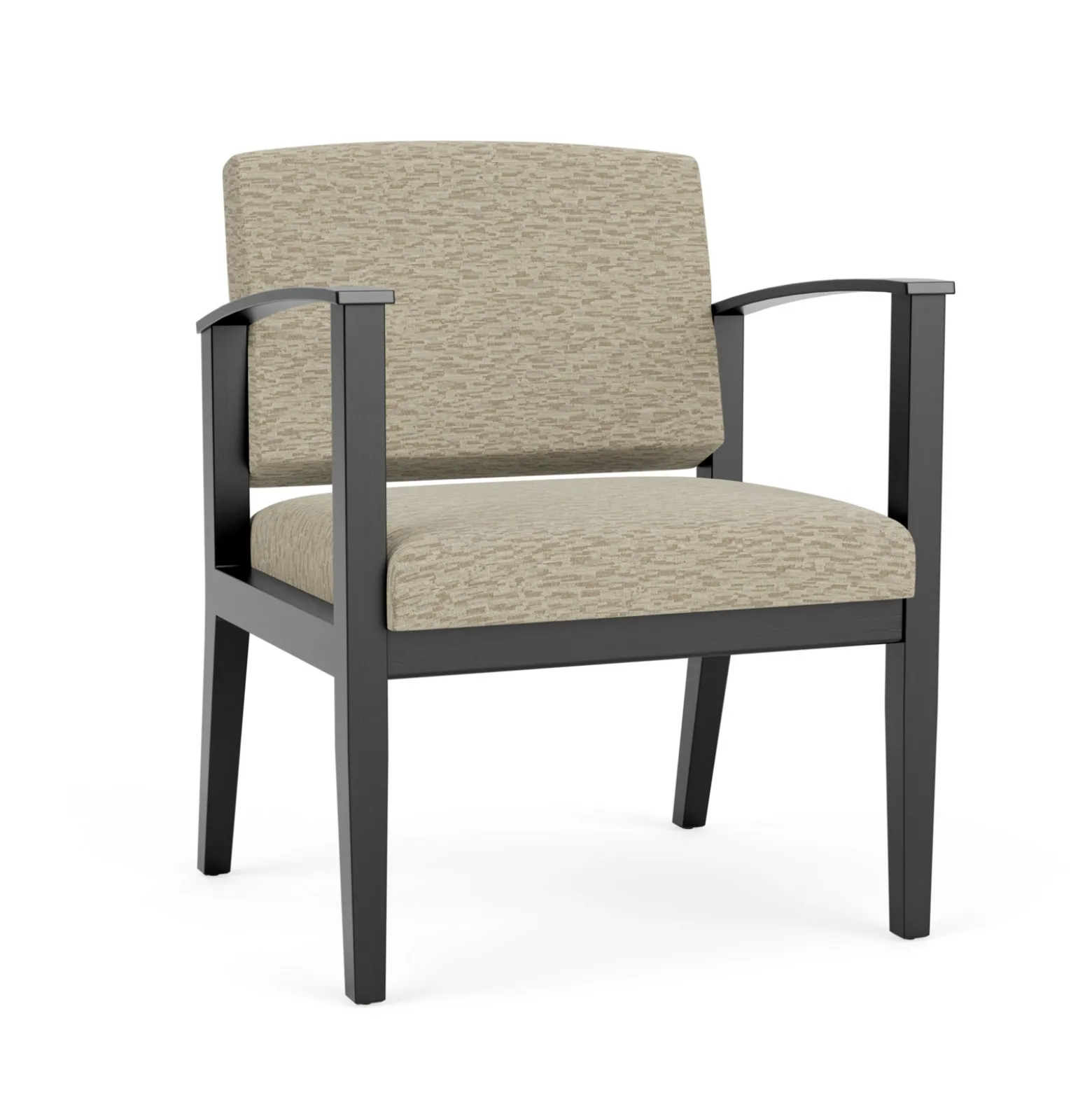 Mason Street Wood Oversized Guest Chair in Standard Upholstery