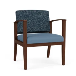 Mason Street Wood Oversized Guest Chair in Standard Upholstery