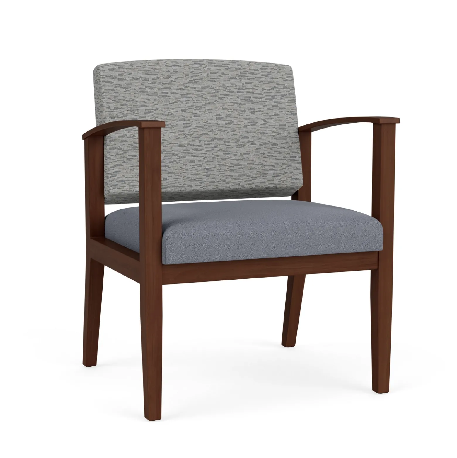 Mason Street Wood Oversized Guest Chair in Standard Upholstery
