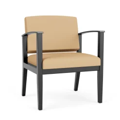Mason Street Wood Oversized Guest Chair in Standard Upholstery