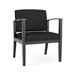 Mason Street Wood Oversized Guest Chair in Standard Upholstery