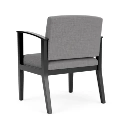 Mason Street Wood Oversized Guest Chair in Premium Upholstery