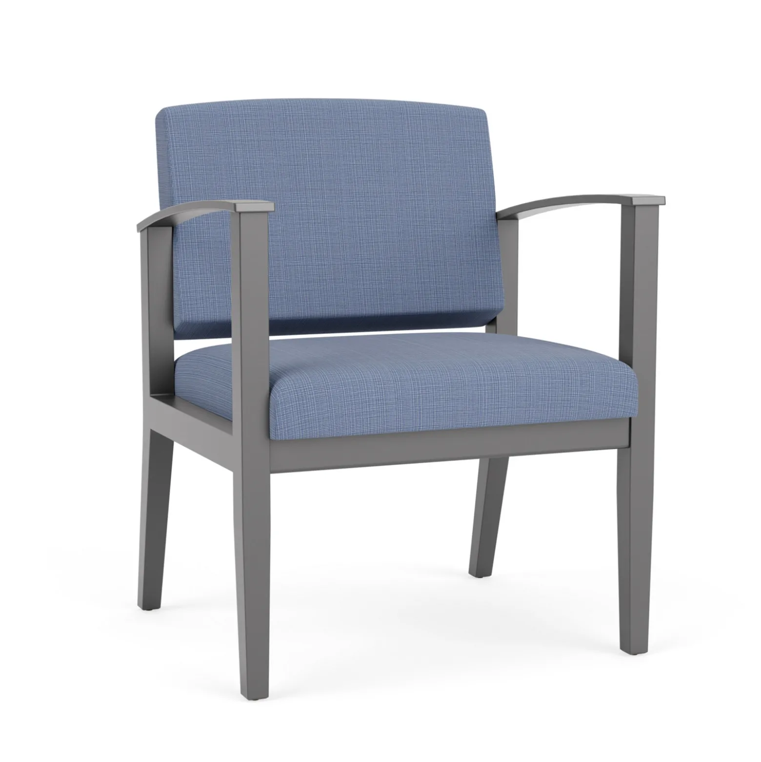 Mason Street Wood Oversized Guest Chair in Premium Upholstery