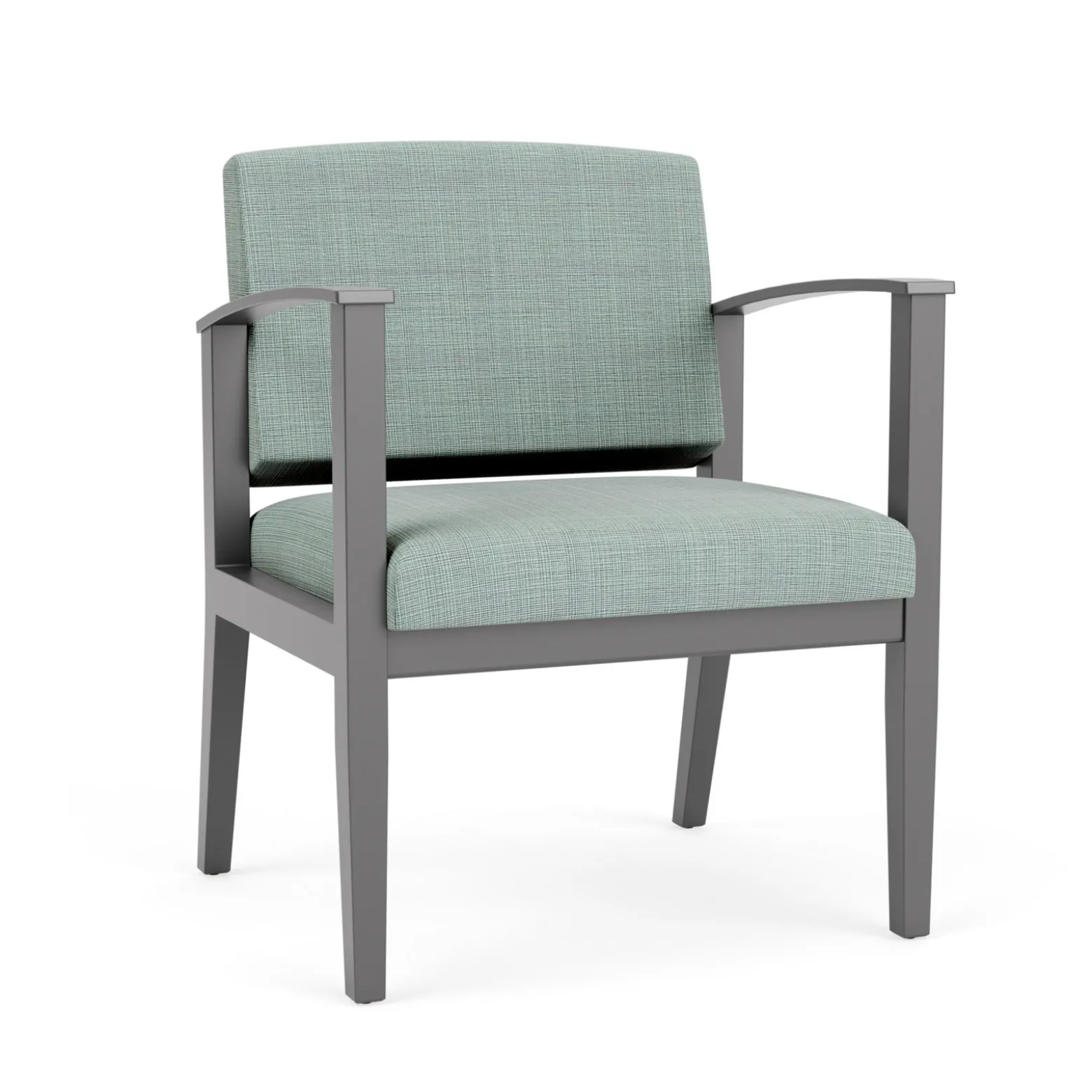 Mason Street Wood Oversized Guest Chair in Premium Upholstery