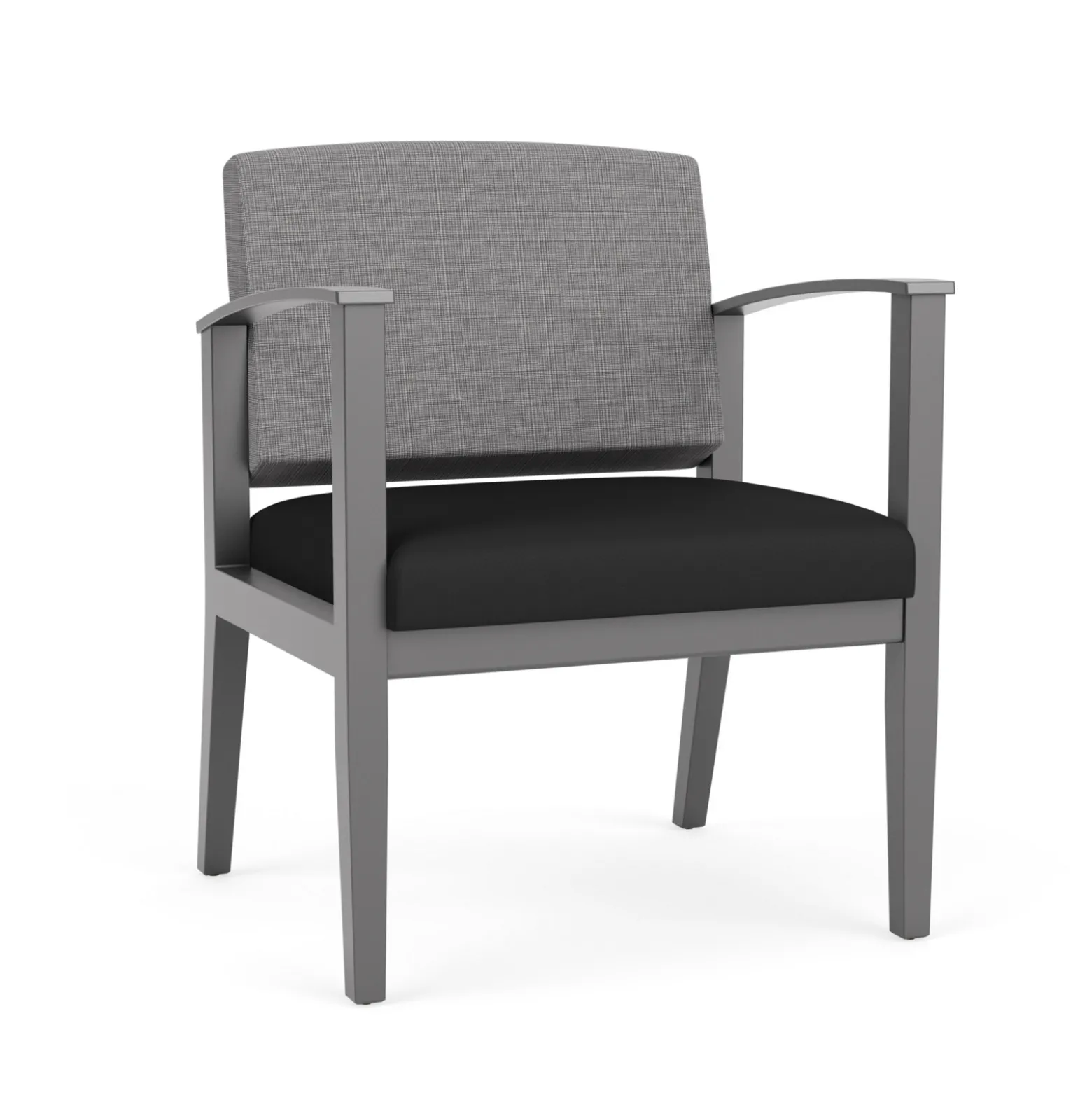 Mason Street Wood Oversized Guest Chair in Premium Upholstery