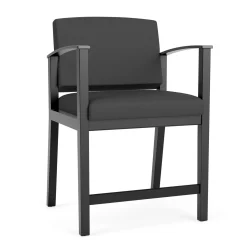 Mason Street Wood Oversized Hip Chair in Standard Upholstery