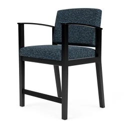 Mason Street Wood Oversized Hip Chair in Standard Upholstery
